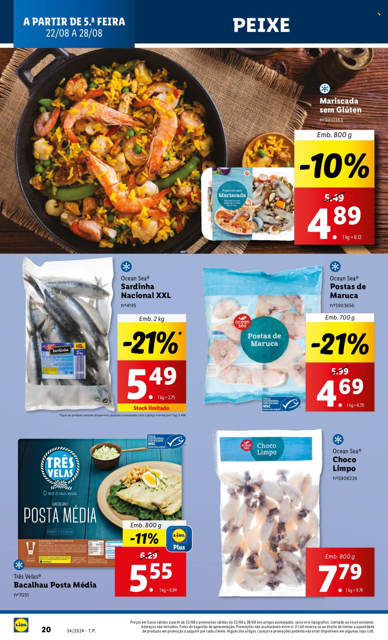 Folheto Lidl - 22.8.2024 - 28.8.2024. Página 20