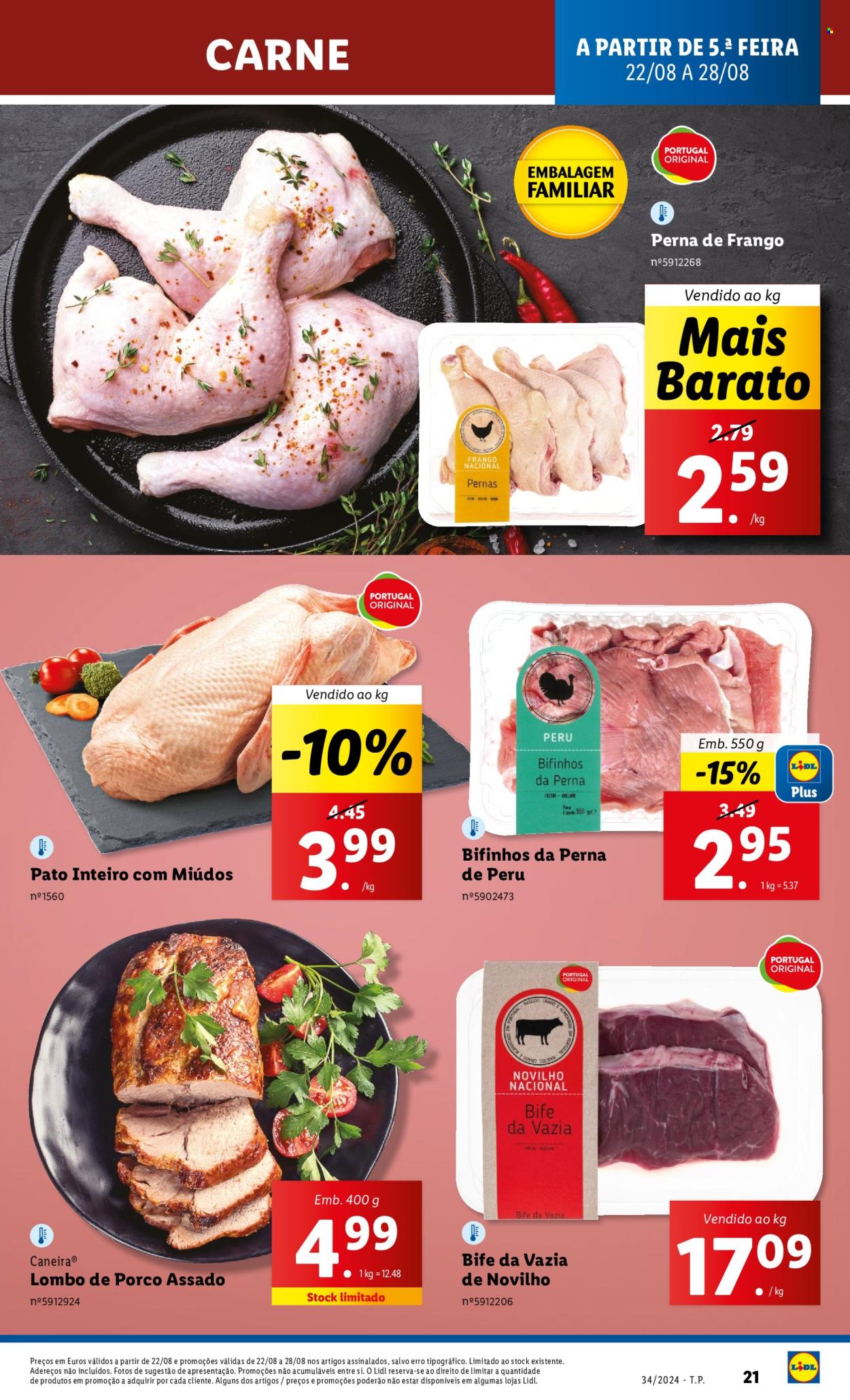 Folheto Lidl - 22.8.2024 - 28.8.2024. Página 21