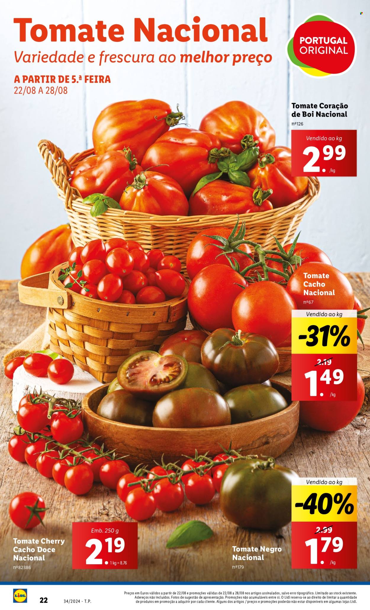 Folheto Lidl - 22.8.2024 - 28.8.2024. Página 22