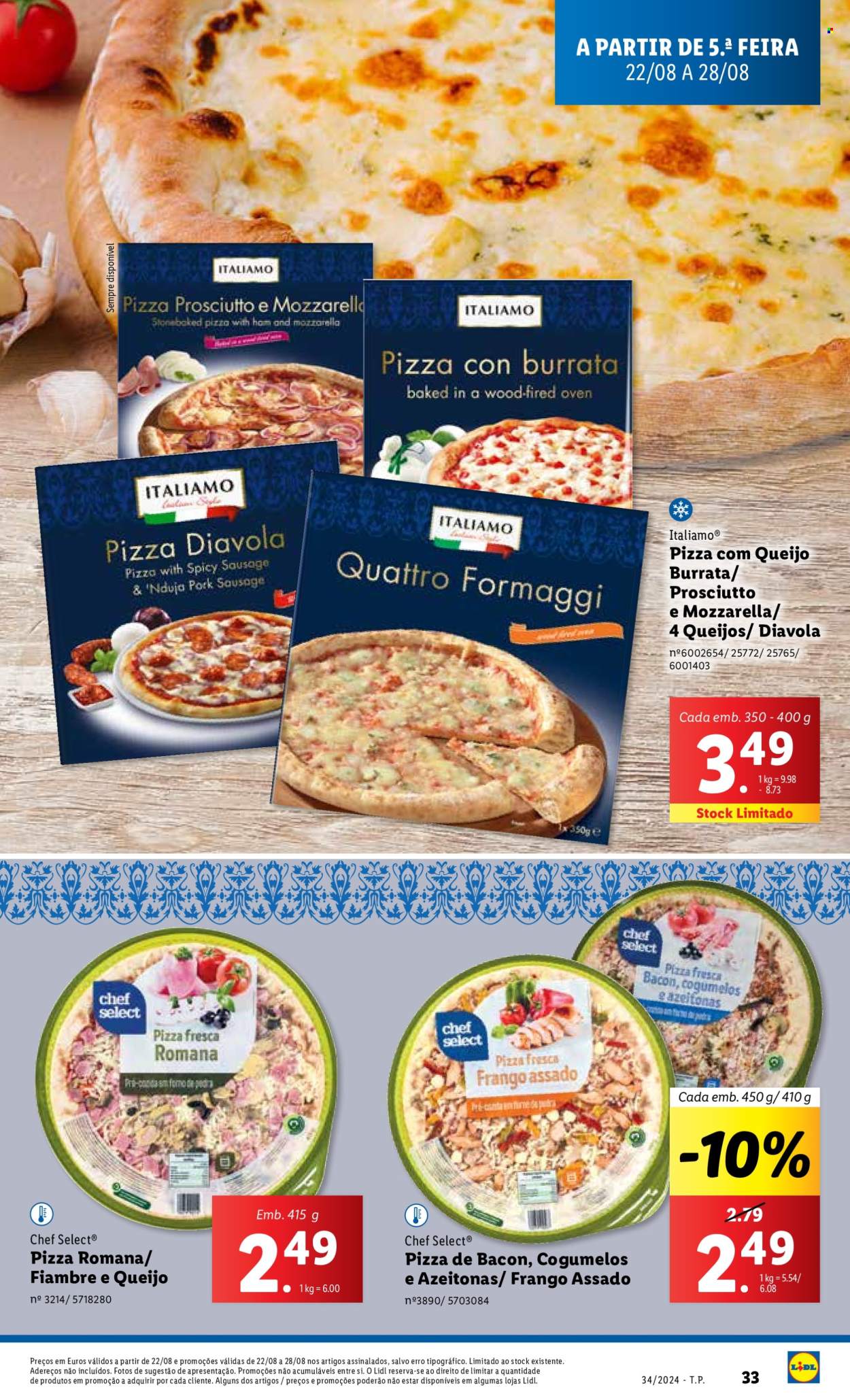 Folheto Lidl - 22.8.2024 - 28.8.2024. Página 33