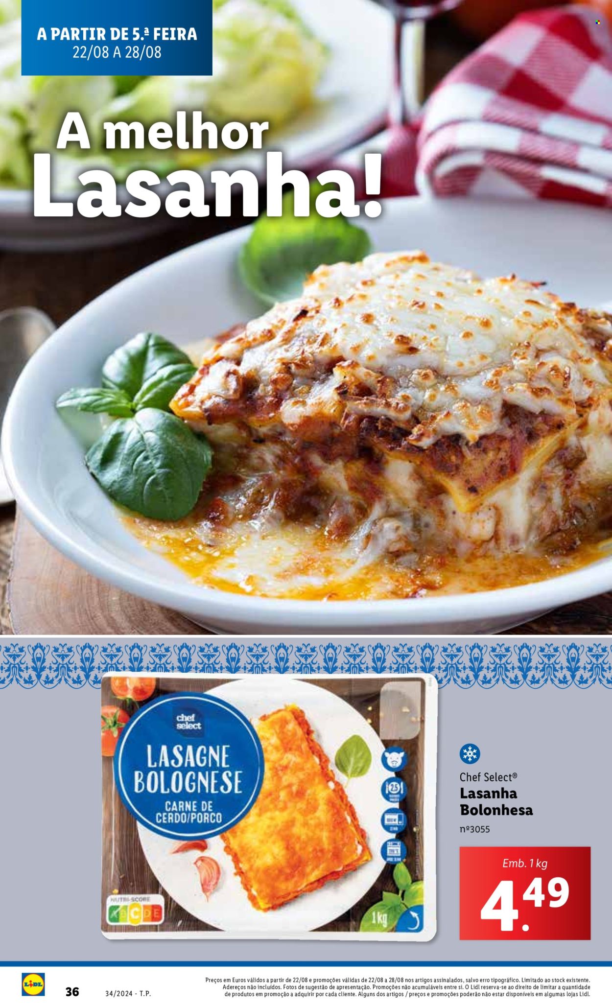 Folheto Lidl - 22.8.2024 - 28.8.2024. Página 36