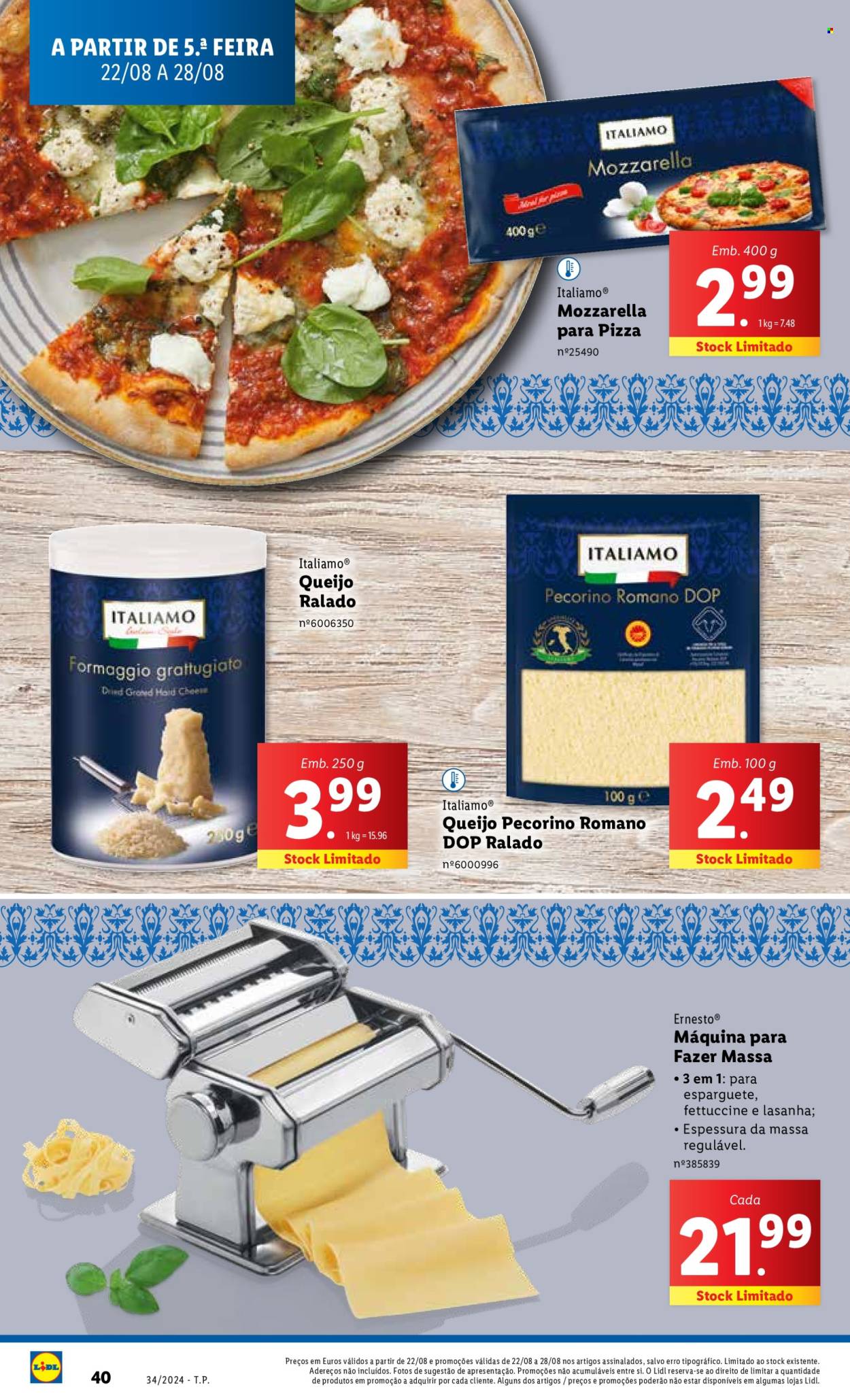 Folheto Lidl - 22.8.2024 - 28.8.2024. Página 40