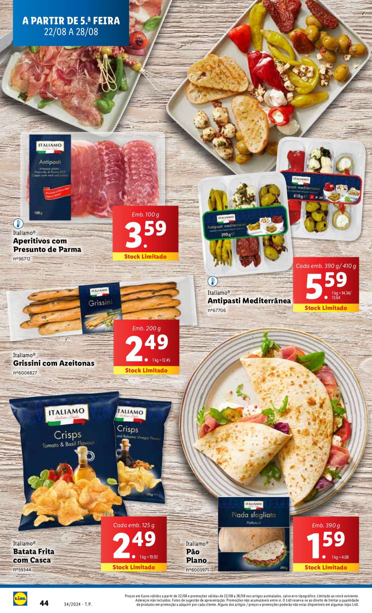 Folheto Lidl - 22.8.2024 - 28.8.2024. Página 44