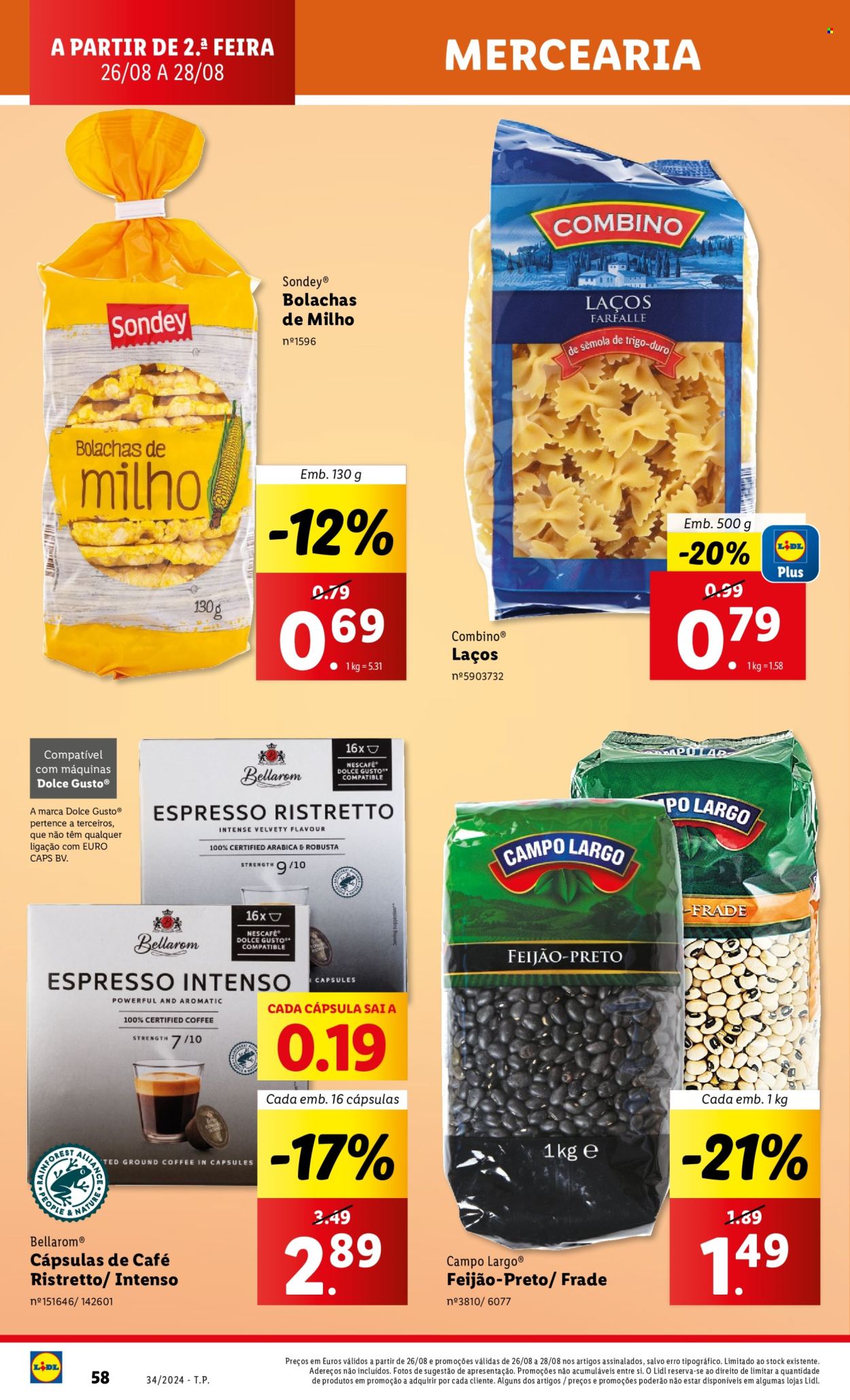 Folheto Lidl - 22.8.2024 - 28.8.2024. Página 58