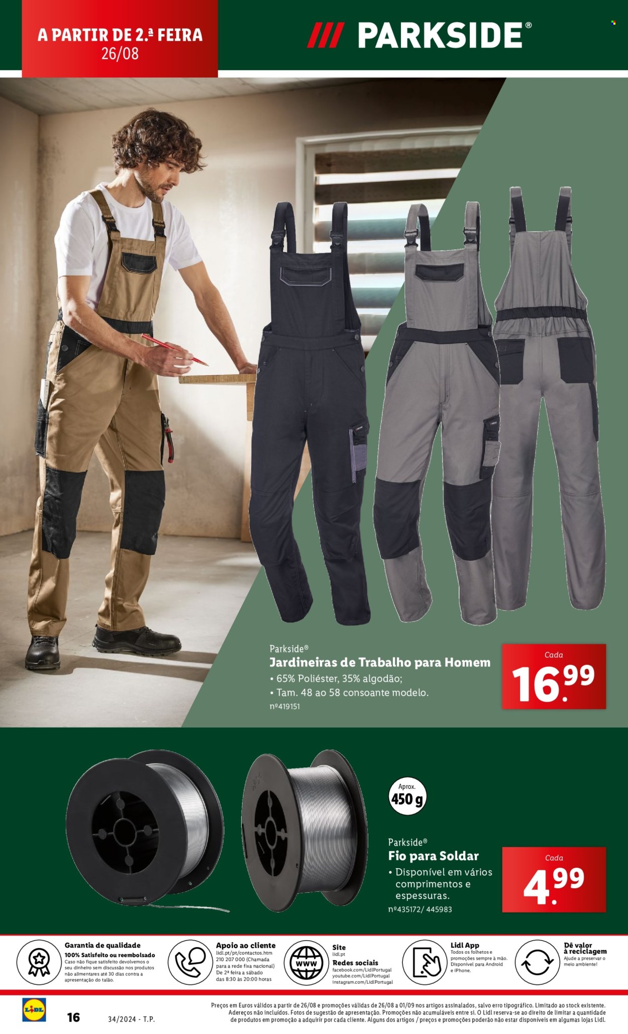 Folheto Lidl - 22.8.2024 - 28.8.2024. Página 16