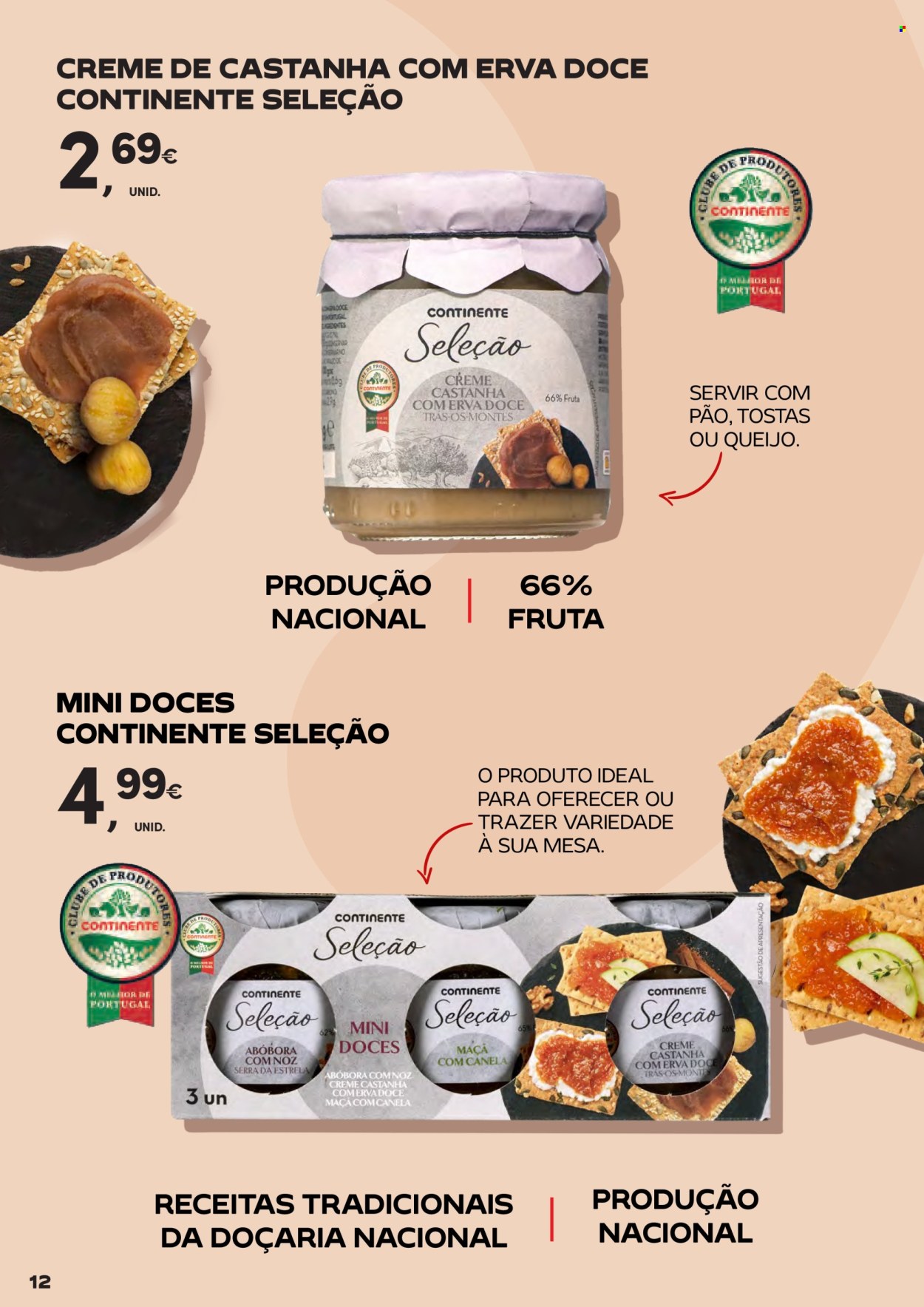 Folheto Continente - 26.7.2024 - 2.9.2024. Página 12