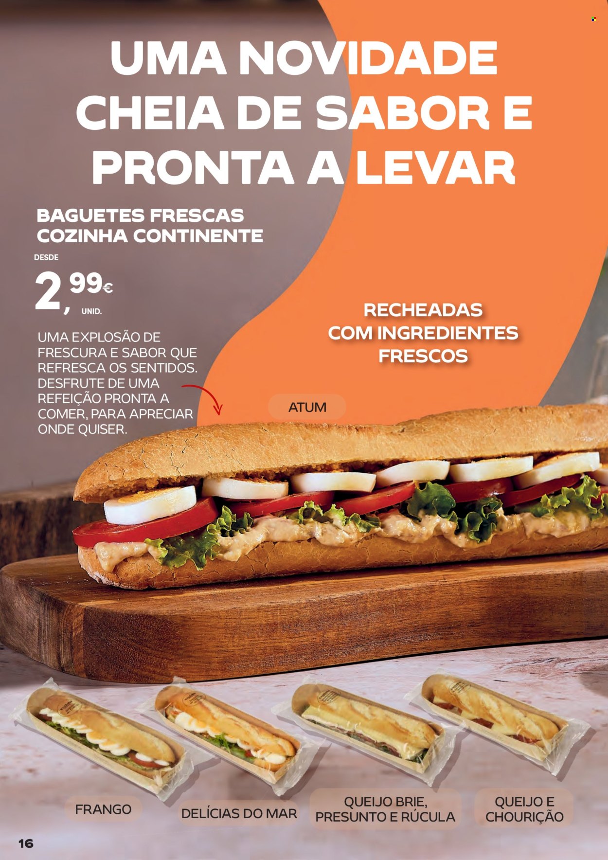 Folheto Continente - 26.7.2024 - 2.9.2024. Página 16