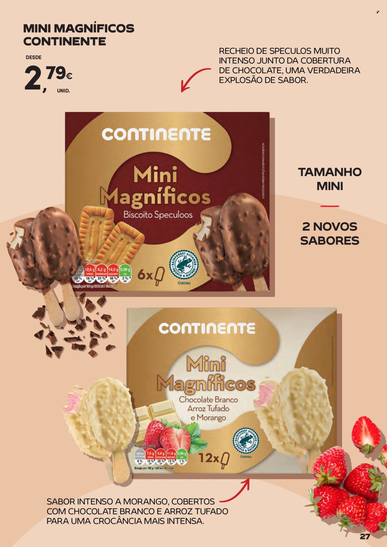 Folheto Continente - 26.7.2024 - 2.9.2024. Página 27