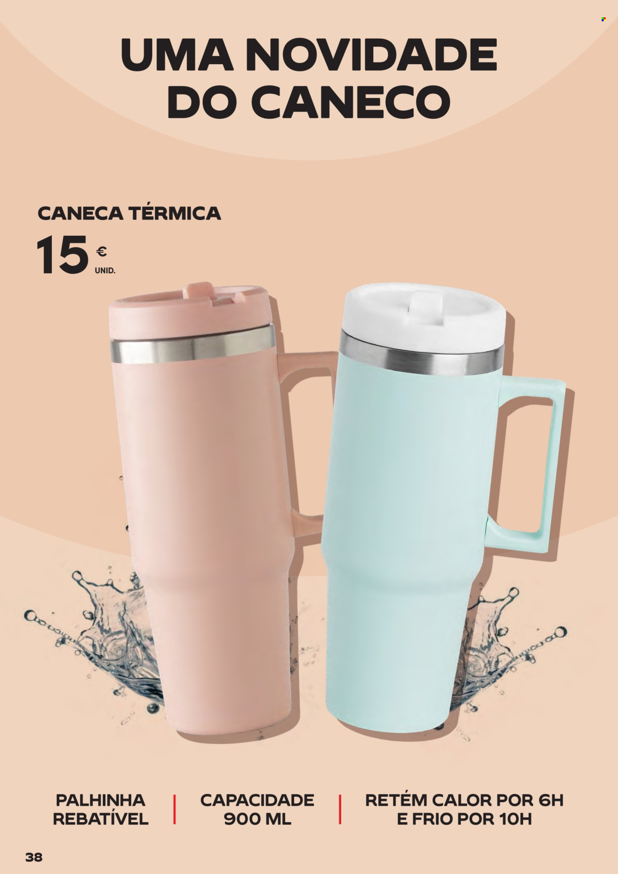 Folheto Continente - 26.7.2024 - 2.9.2024. Página 38