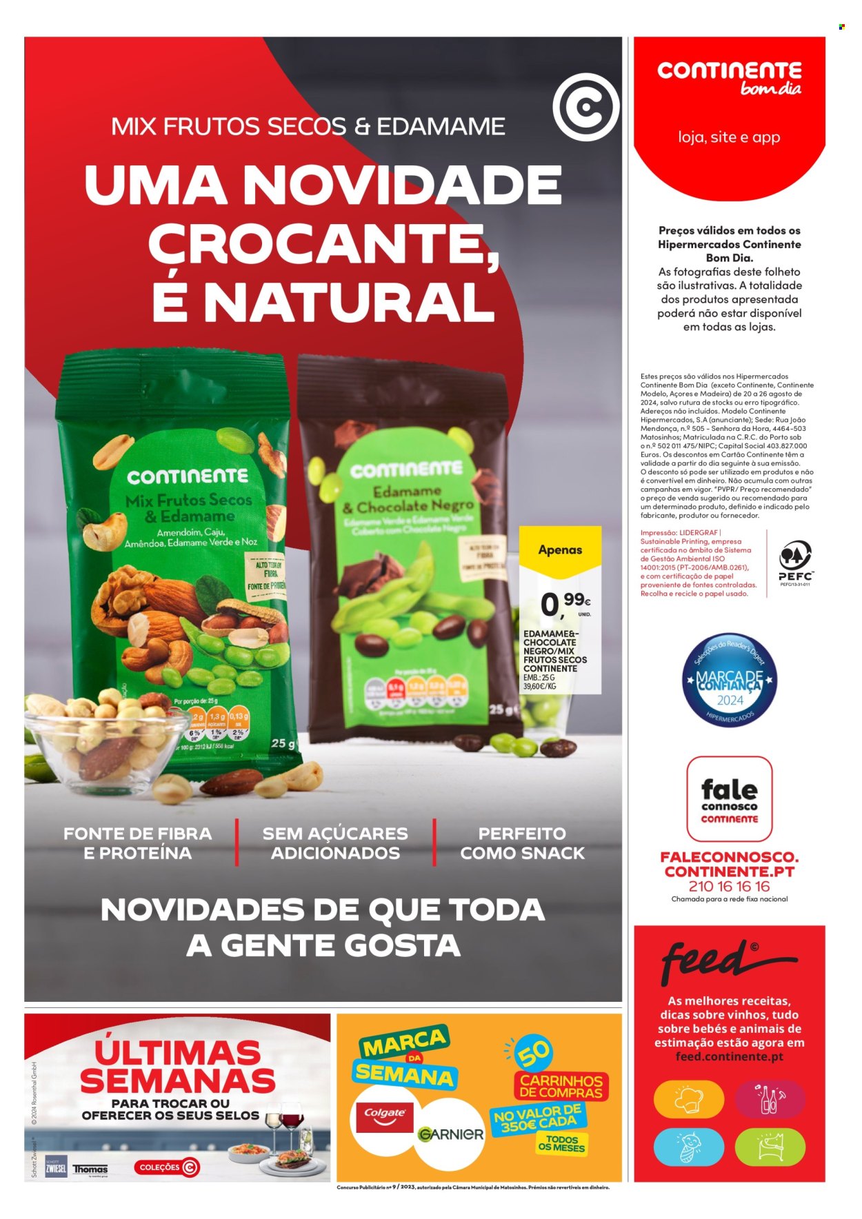 Folheto Continente Bom Dia - 20.8.2024 - 26.8.2024. Página 24