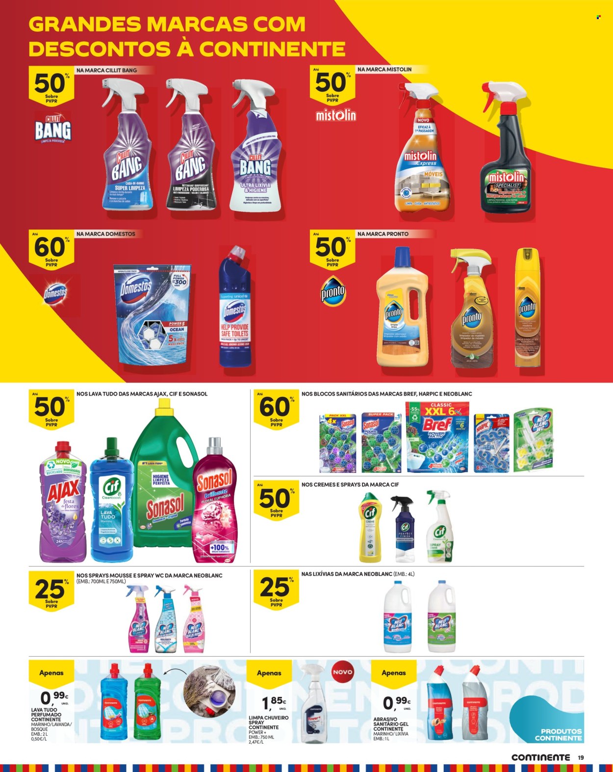Folheto Continente Modelo - 20.8.2024 - 26.8.2024. Página 19