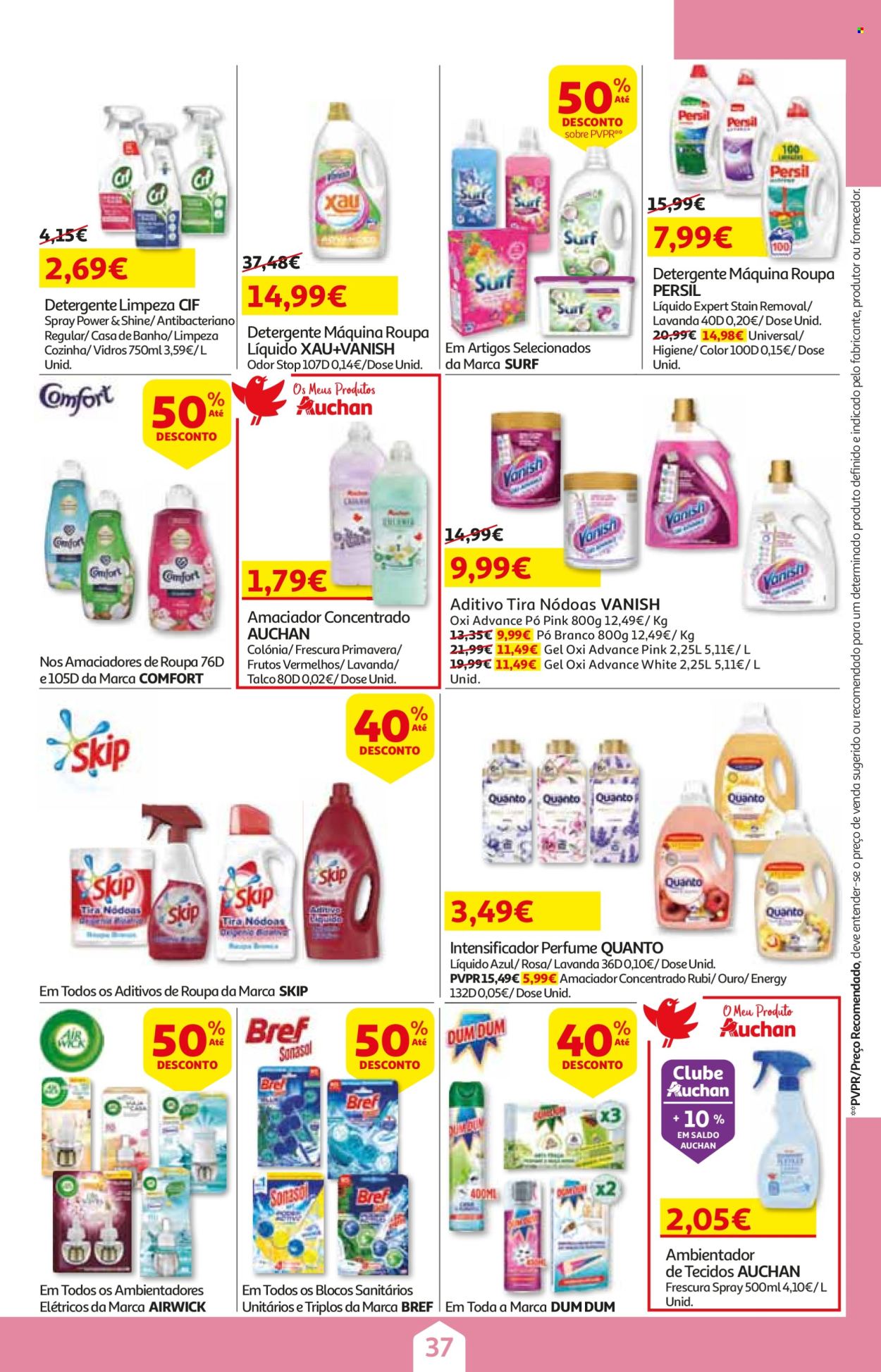 Folheto Auchan - 20.8.2024 - 4.9.2024. Página 37