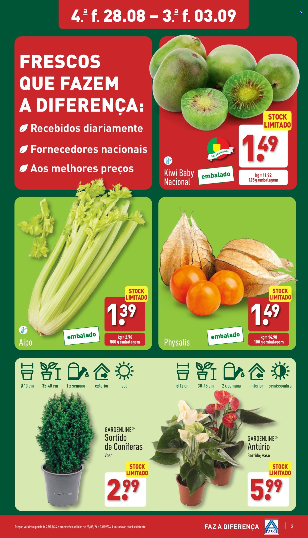Folheto Aldi - 28.8.2024 - 3.9.2024. Página 3