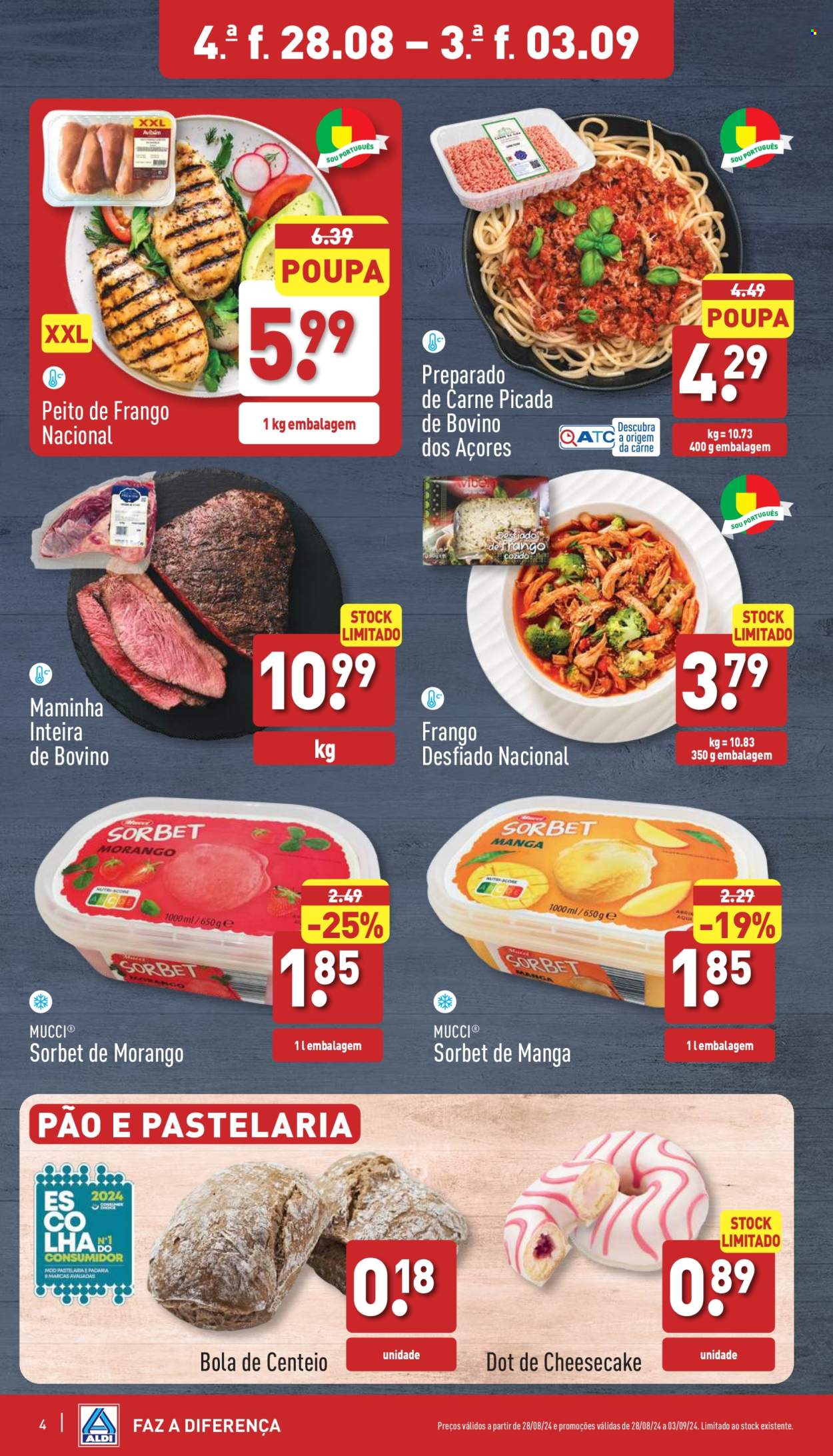 Folheto Aldi - 28.8.2024 - 3.9.2024. Página 4