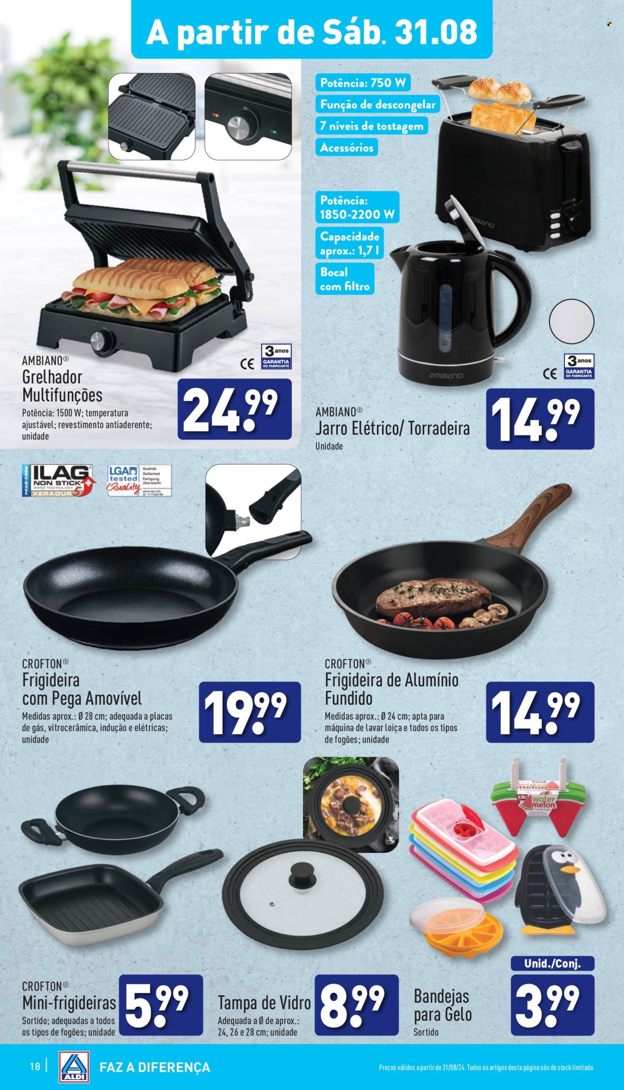 Folheto Aldi - 28.8.2024 - 3.9.2024. Página 18