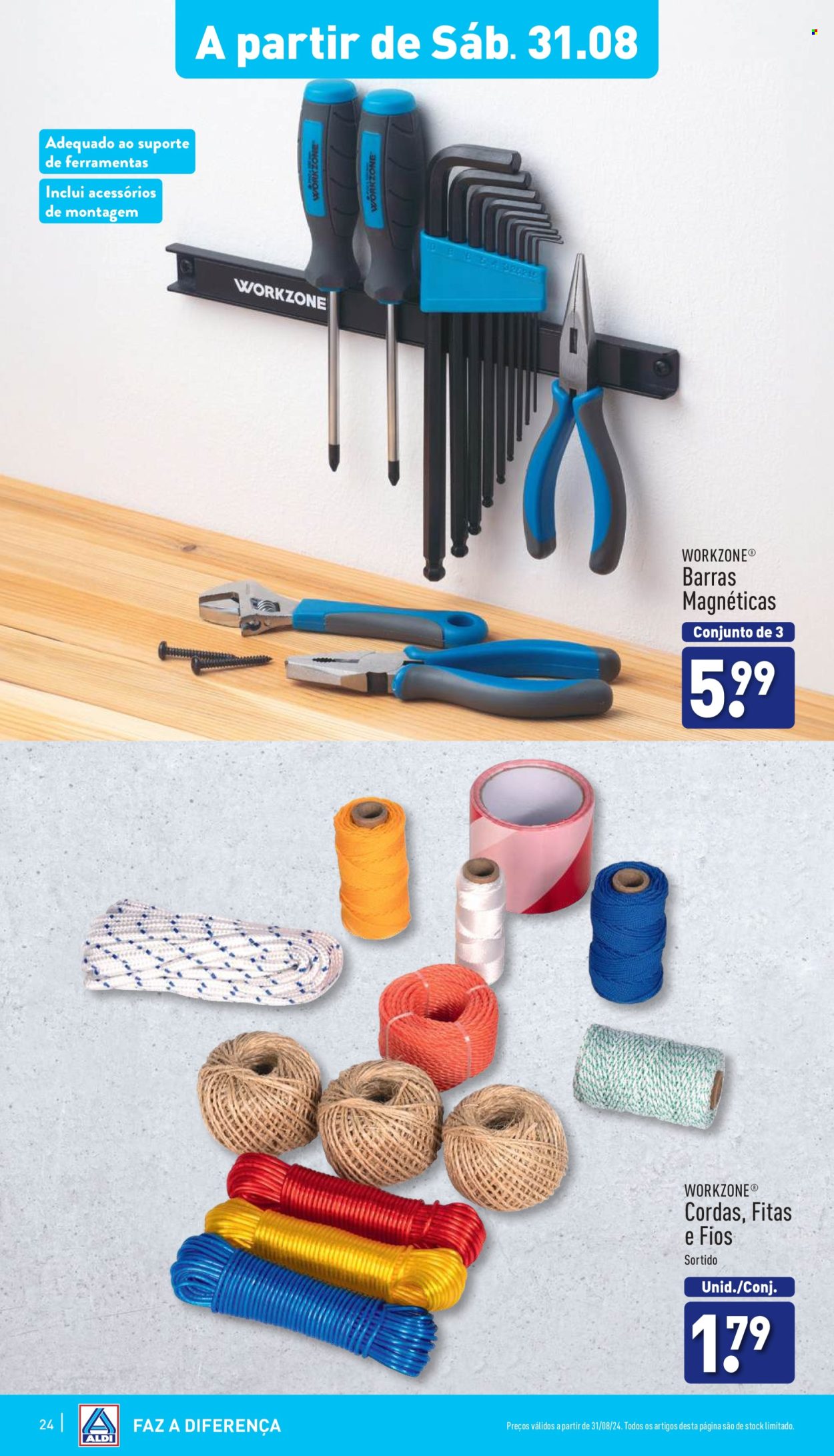 Folheto Aldi - 28.8.2024 - 3.9.2024. Página 24