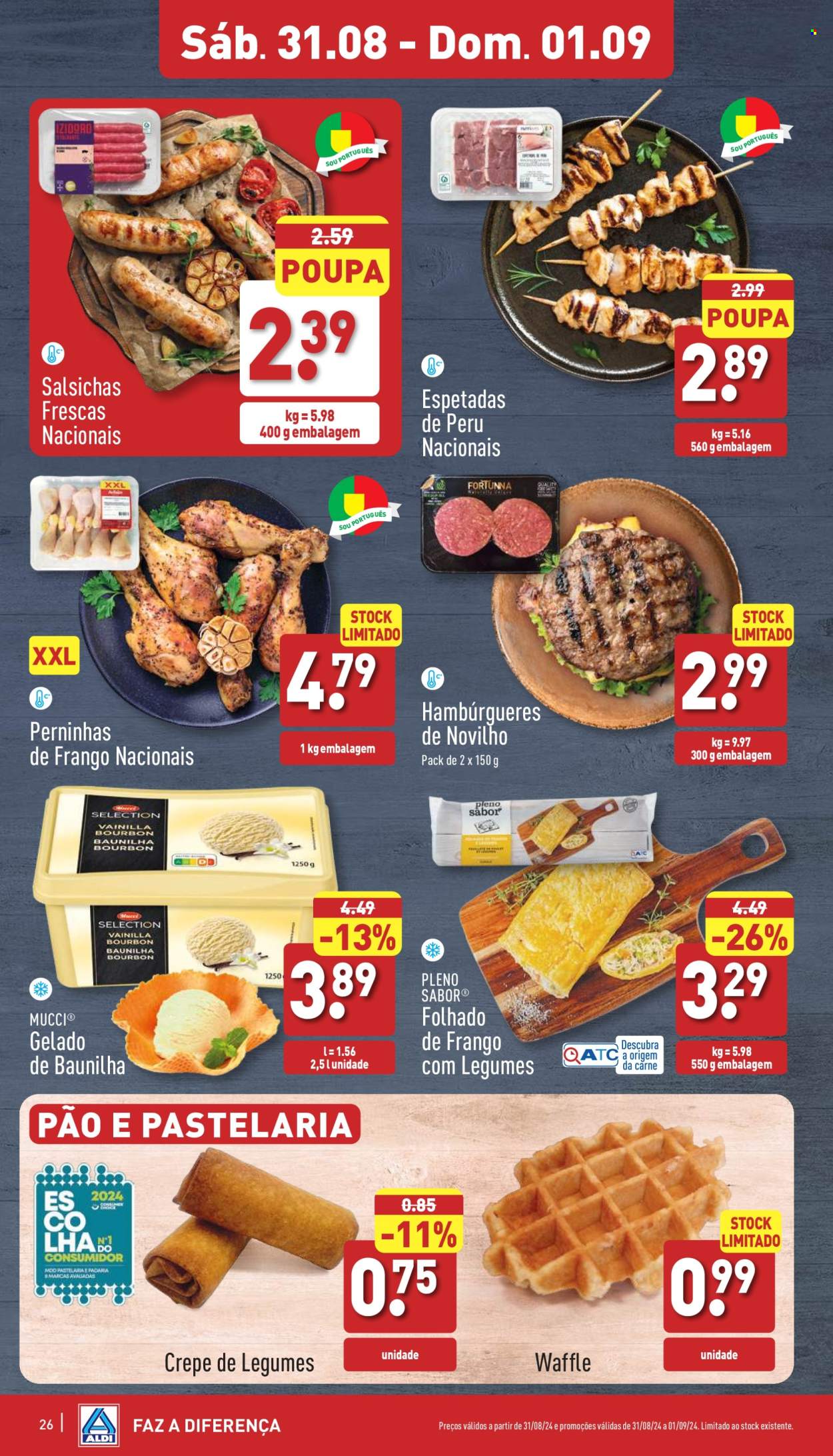 Folheto Aldi - 28.8.2024 - 3.9.2024. Página 26