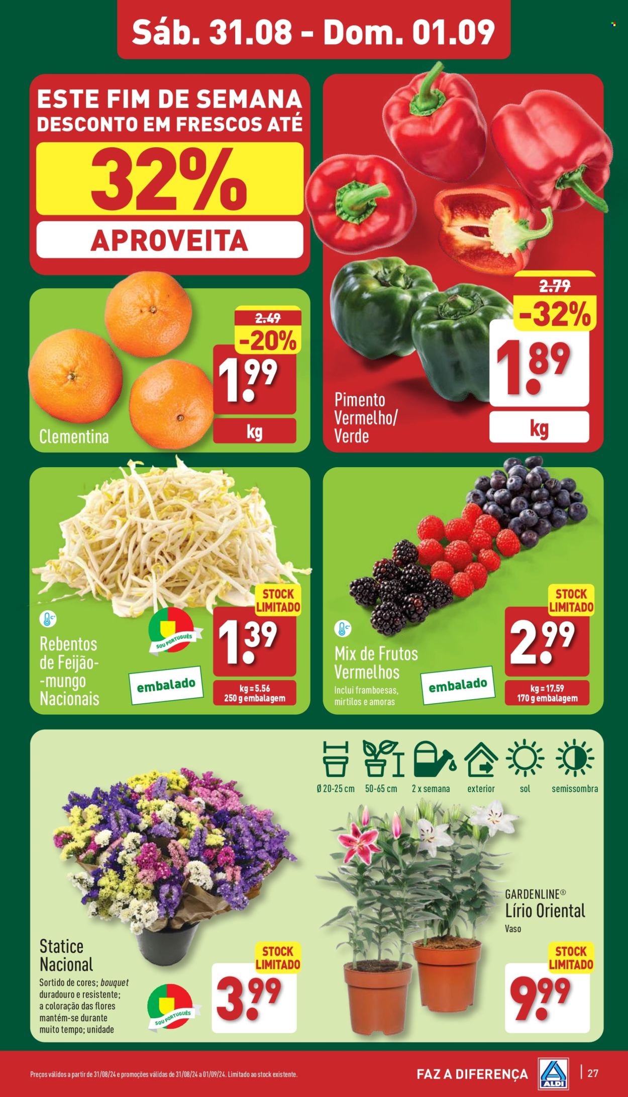 Folheto Aldi - 28.8.2024 - 3.9.2024. Página 27