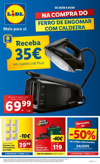Folheto Lidl - 29.8.2024 - 4.9.2024.