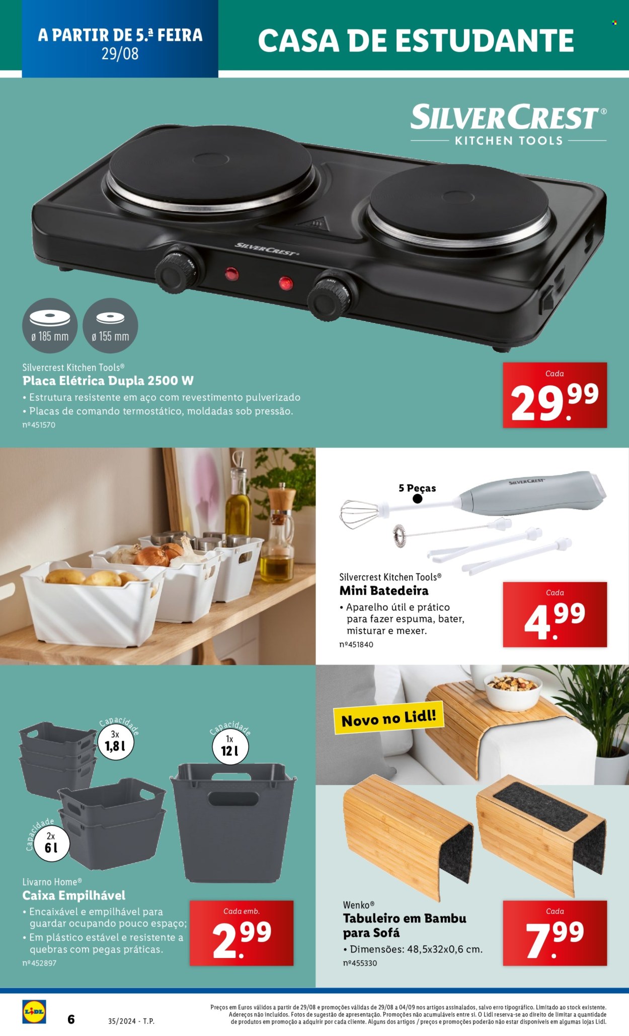 Folheto Lidl - 29.8.2024 - 4.9.2024. Página 6
