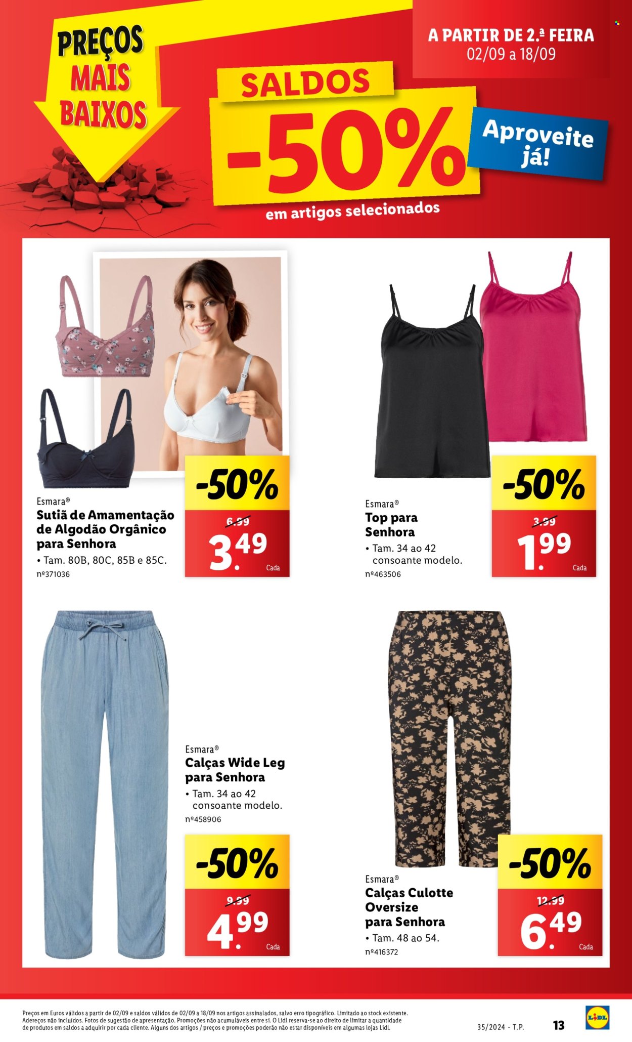 Folheto Lidl - 29.8.2024 - 4.9.2024. Página 13