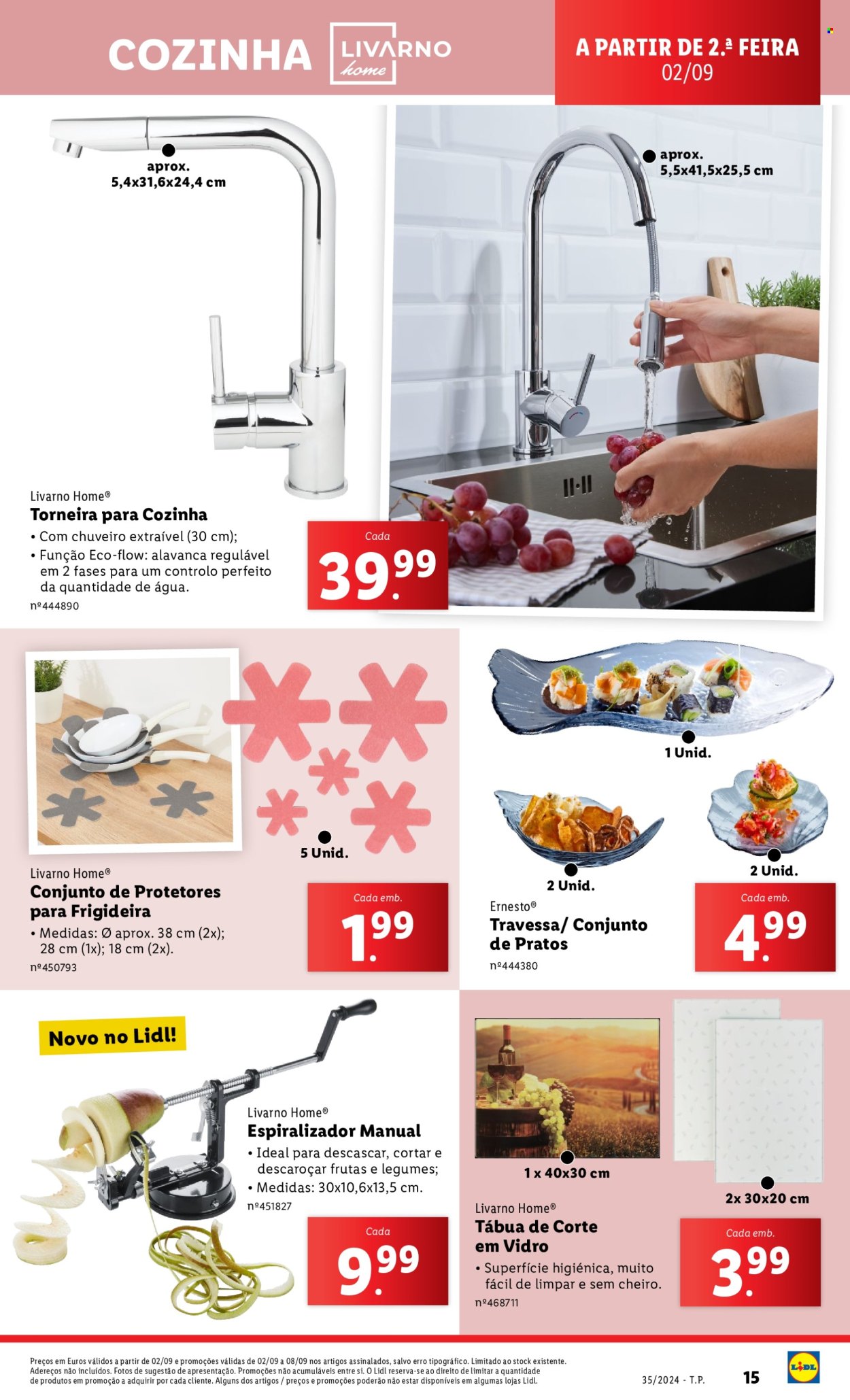 Folheto Lidl - 29.8.2024 - 4.9.2024. Página 15