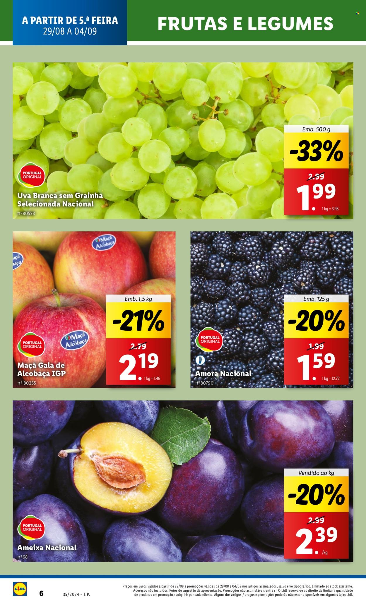 Folheto Lidl - 29.8.2024 - 4.9.2024. Página 6