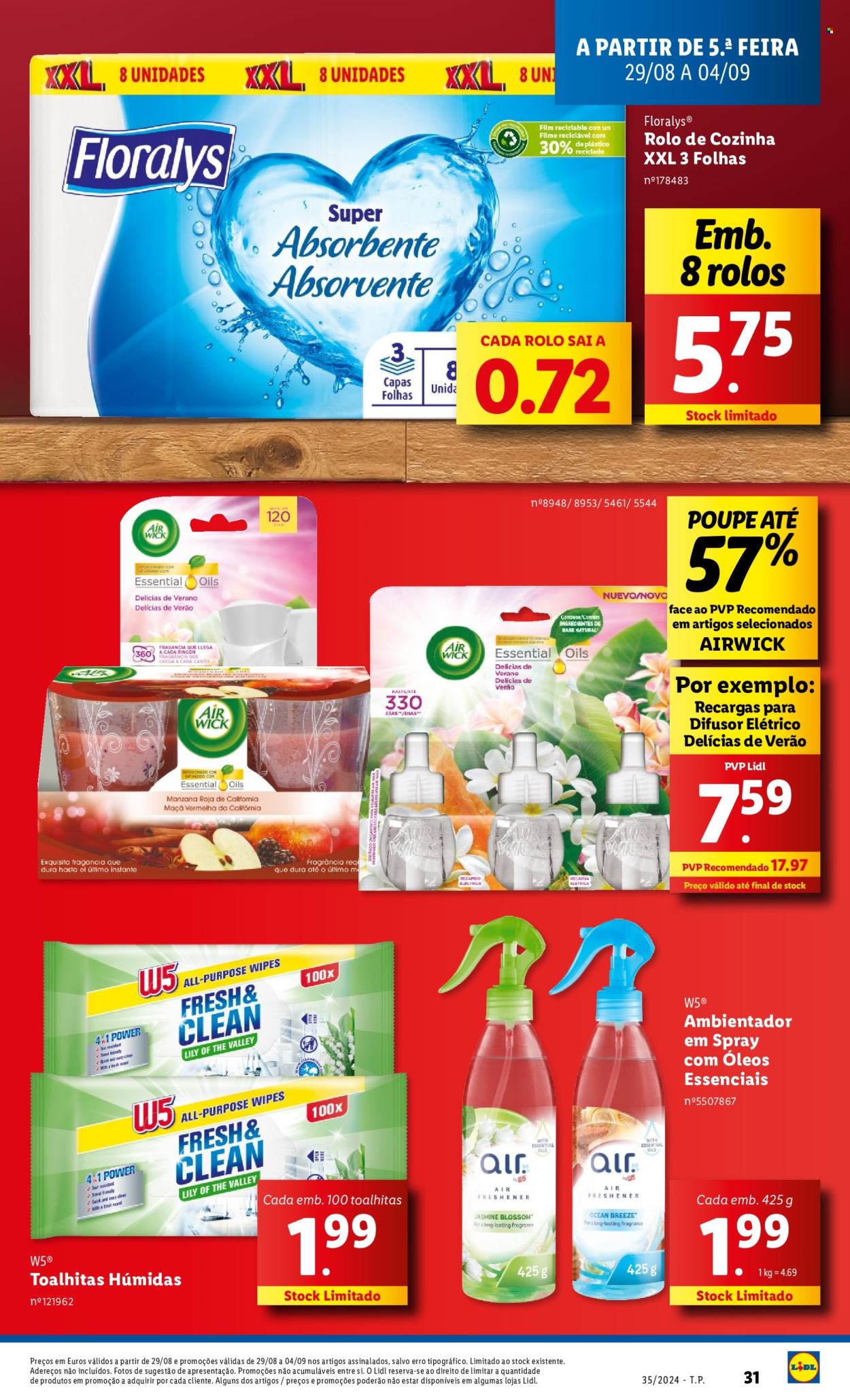 Folheto Lidl - 29.8.2024 - 4.9.2024. Página 31