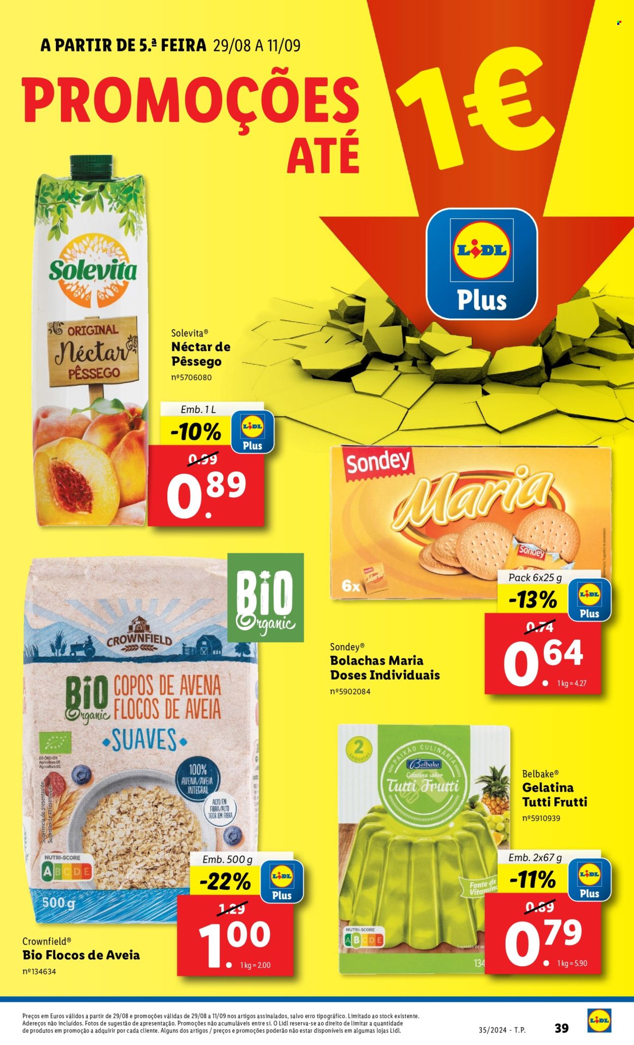 Folheto Lidl - 29.8.2024 - 4.9.2024. Página 39