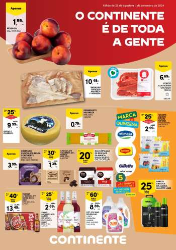 Folheto Continente Modelo - 29.8.2024 - 11.9.2024.