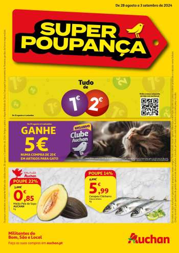 Folheto Auchan - 28.8.2024 - 3.9.2024.