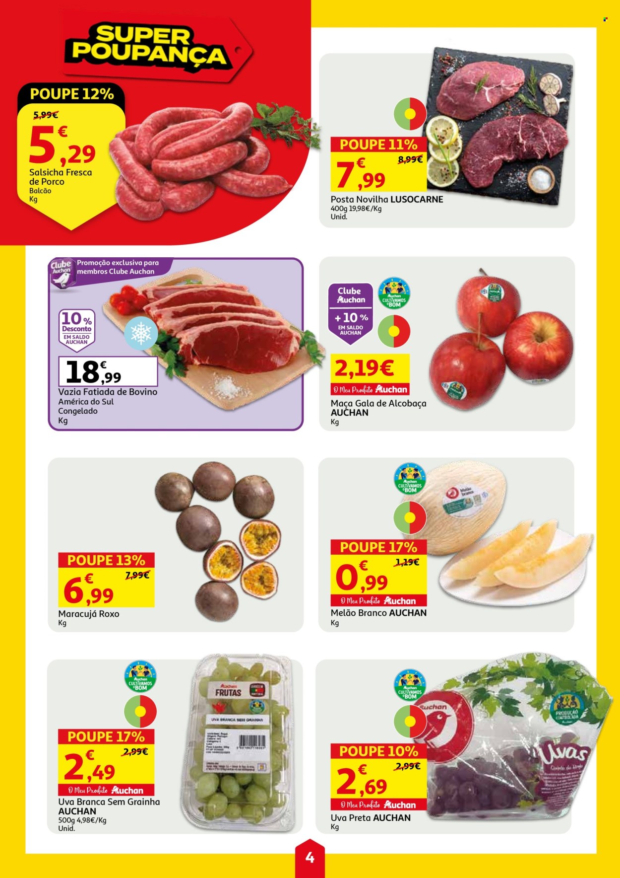 Folheto Auchan - 28.8.2024 - 3.9.2024. Página 4