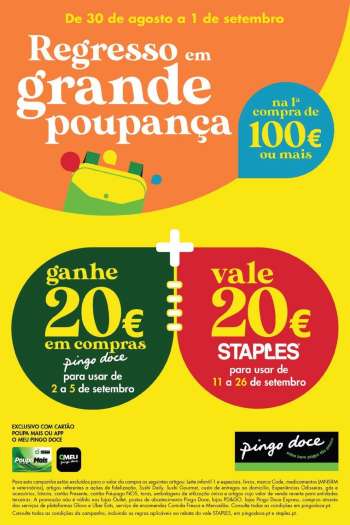 Folheto Pingo Doce - 30.8.2024 - 2.9.2024.