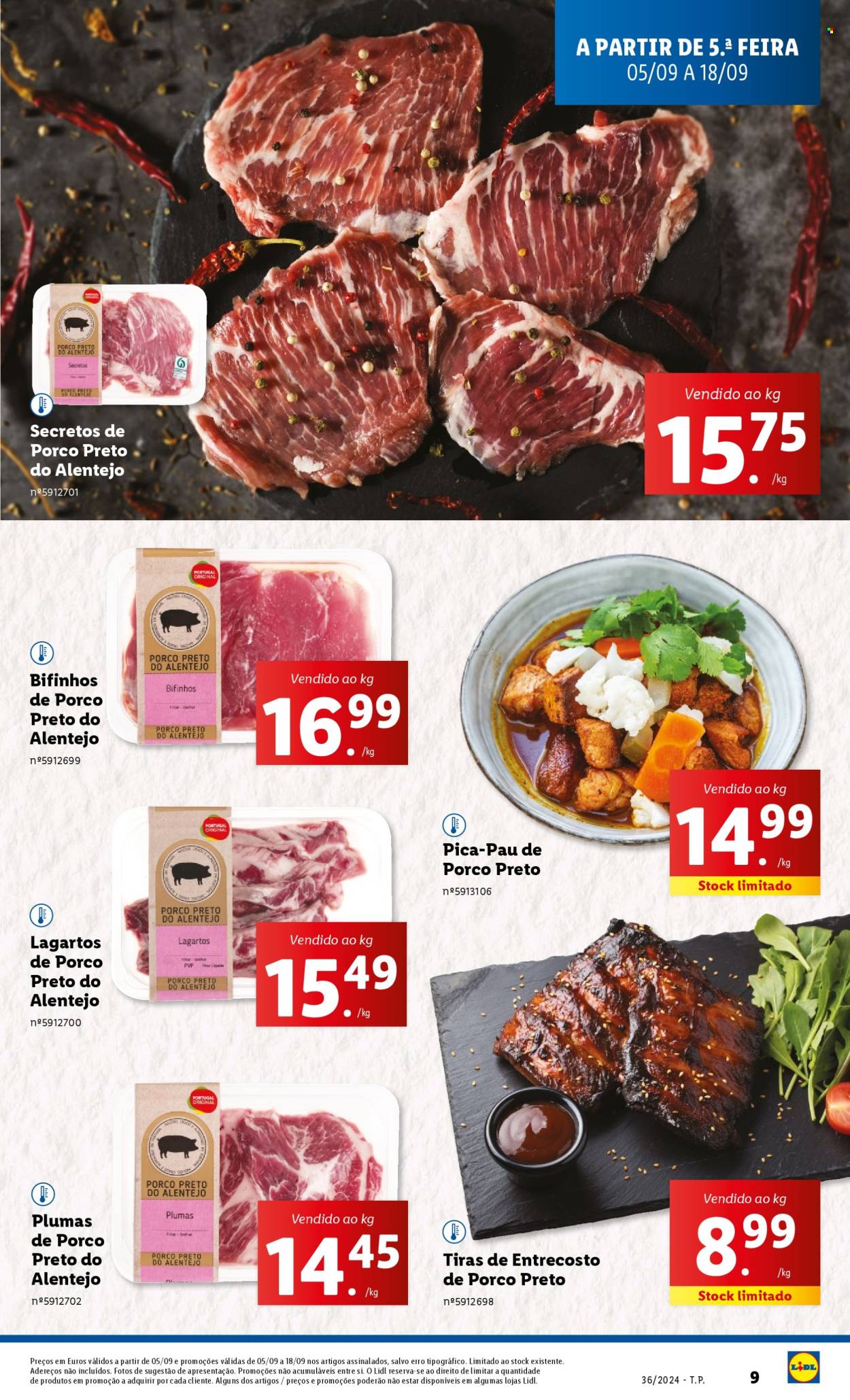 Folheto Lidl - 5.9.2024 - 18.9.2024. Página 9