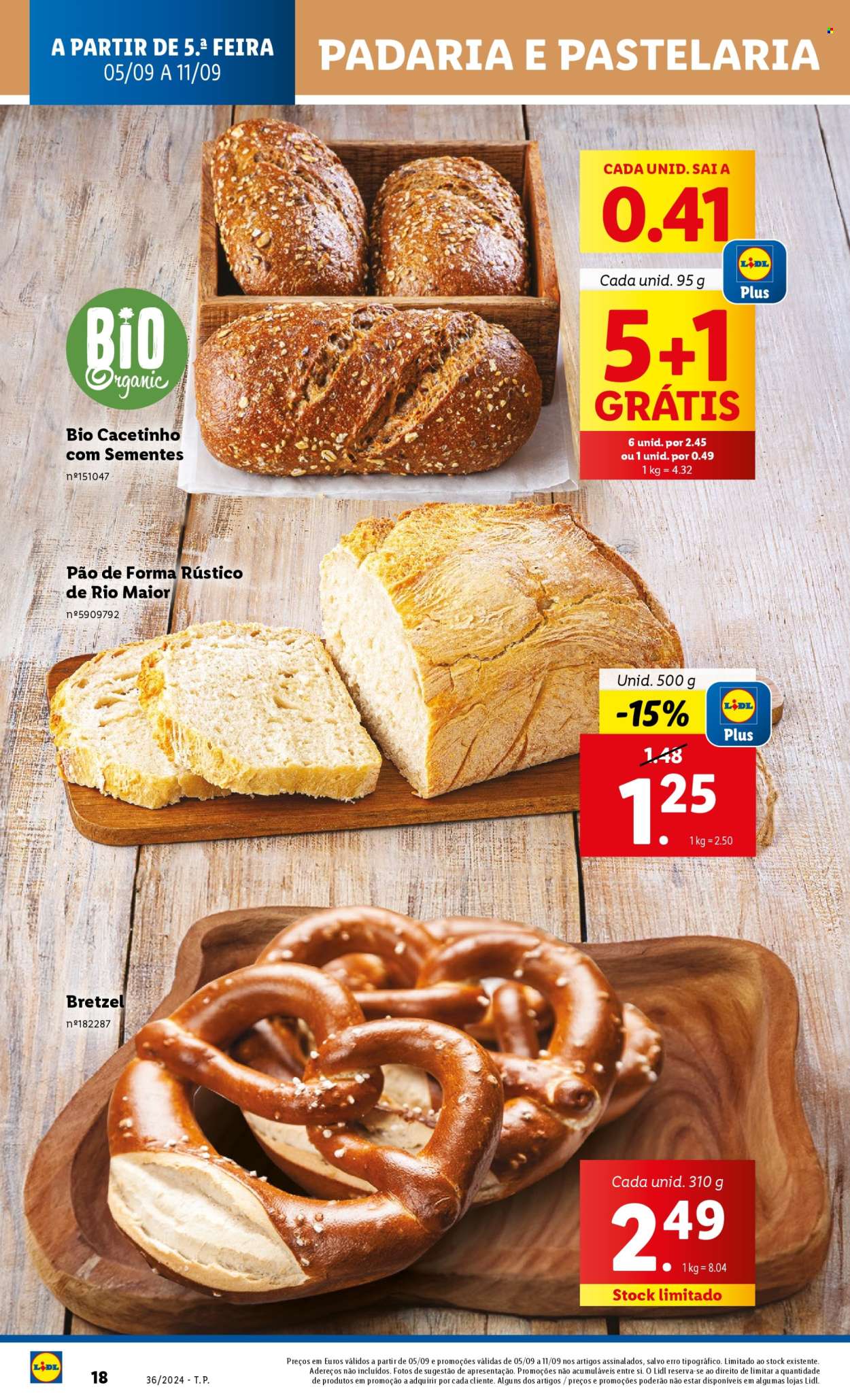 Folheto Lidl - 5.9.2024 - 18.9.2024. Página 18