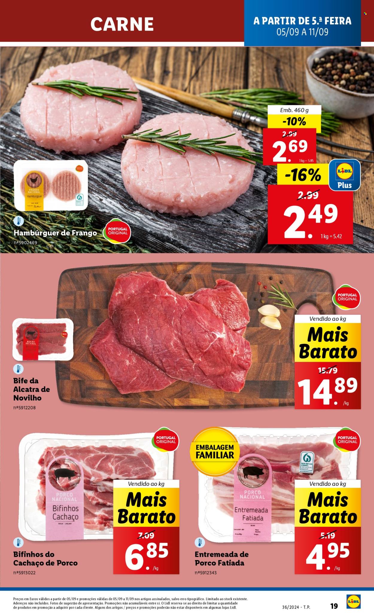 Folheto Lidl - 5.9.2024 - 18.9.2024. Página 19