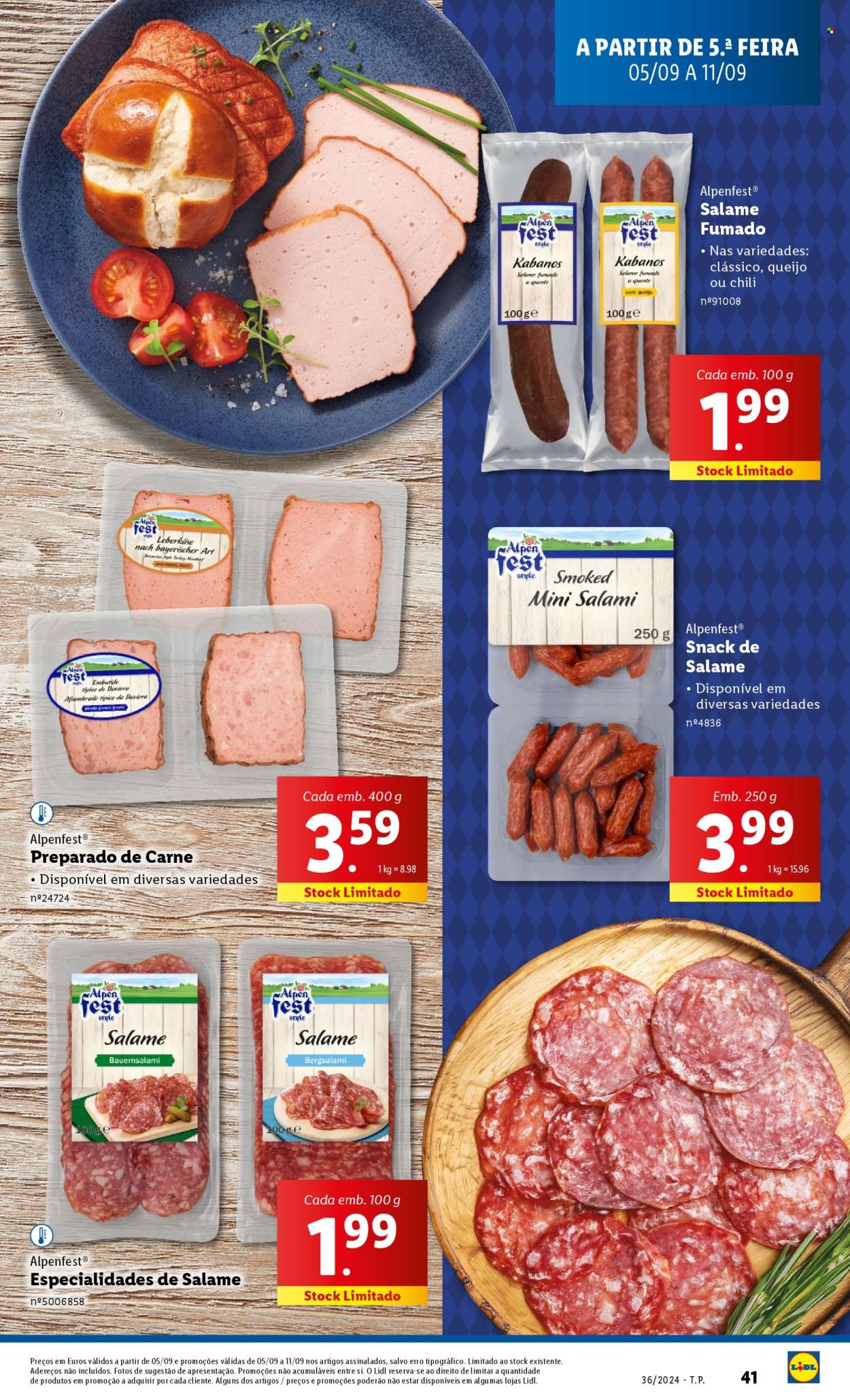 Folheto Lidl - 5.9.2024 - 18.9.2024. Página 41