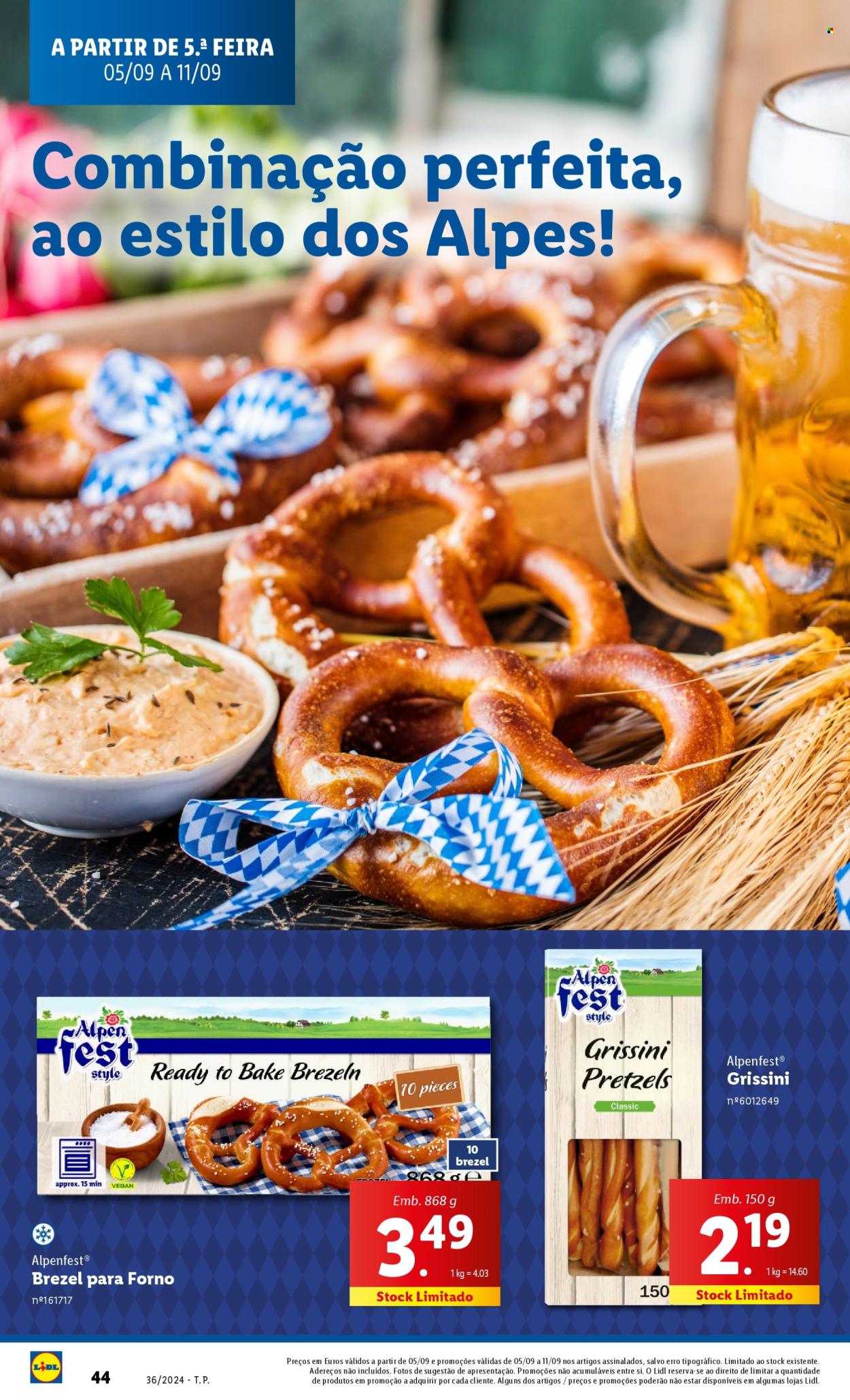 Folheto Lidl - 5.9.2024 - 18.9.2024. Página 44