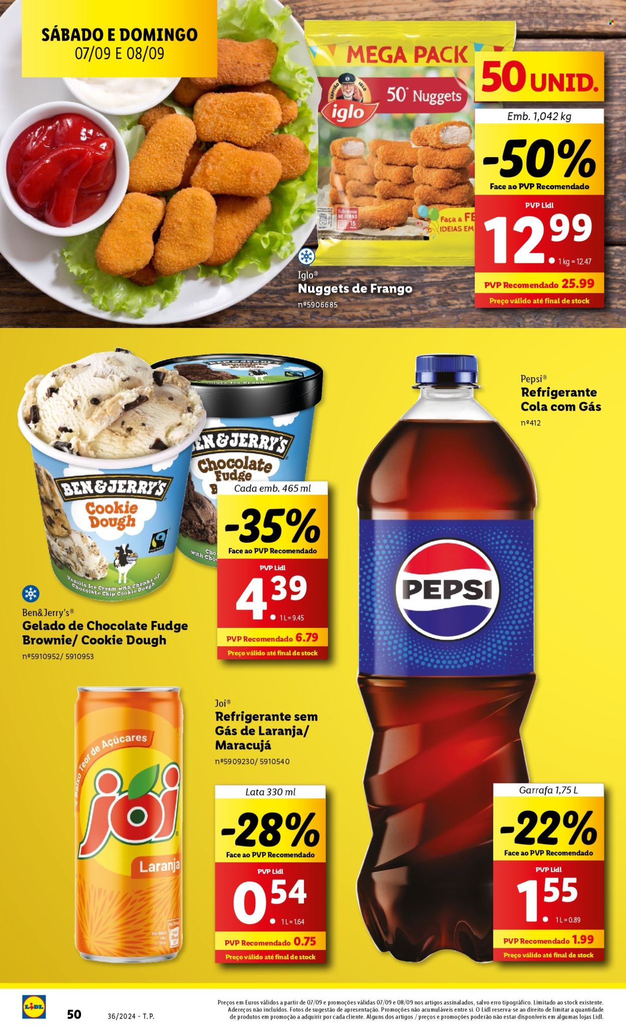 Folheto Lidl - 5.9.2024 - 18.9.2024. Página 50