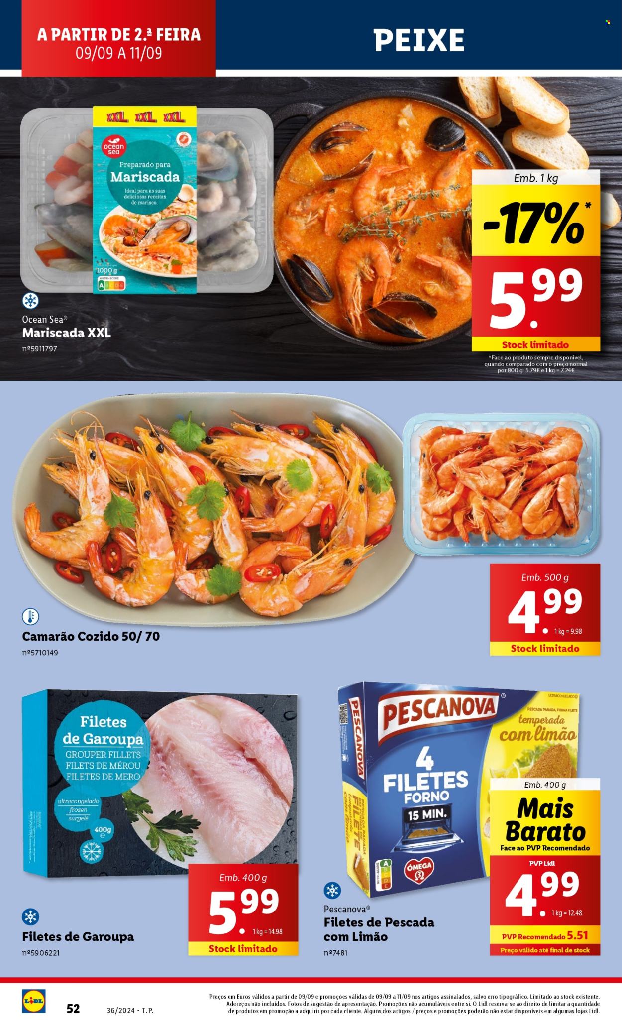 Folheto Lidl - 5.9.2024 - 18.9.2024. Página 52