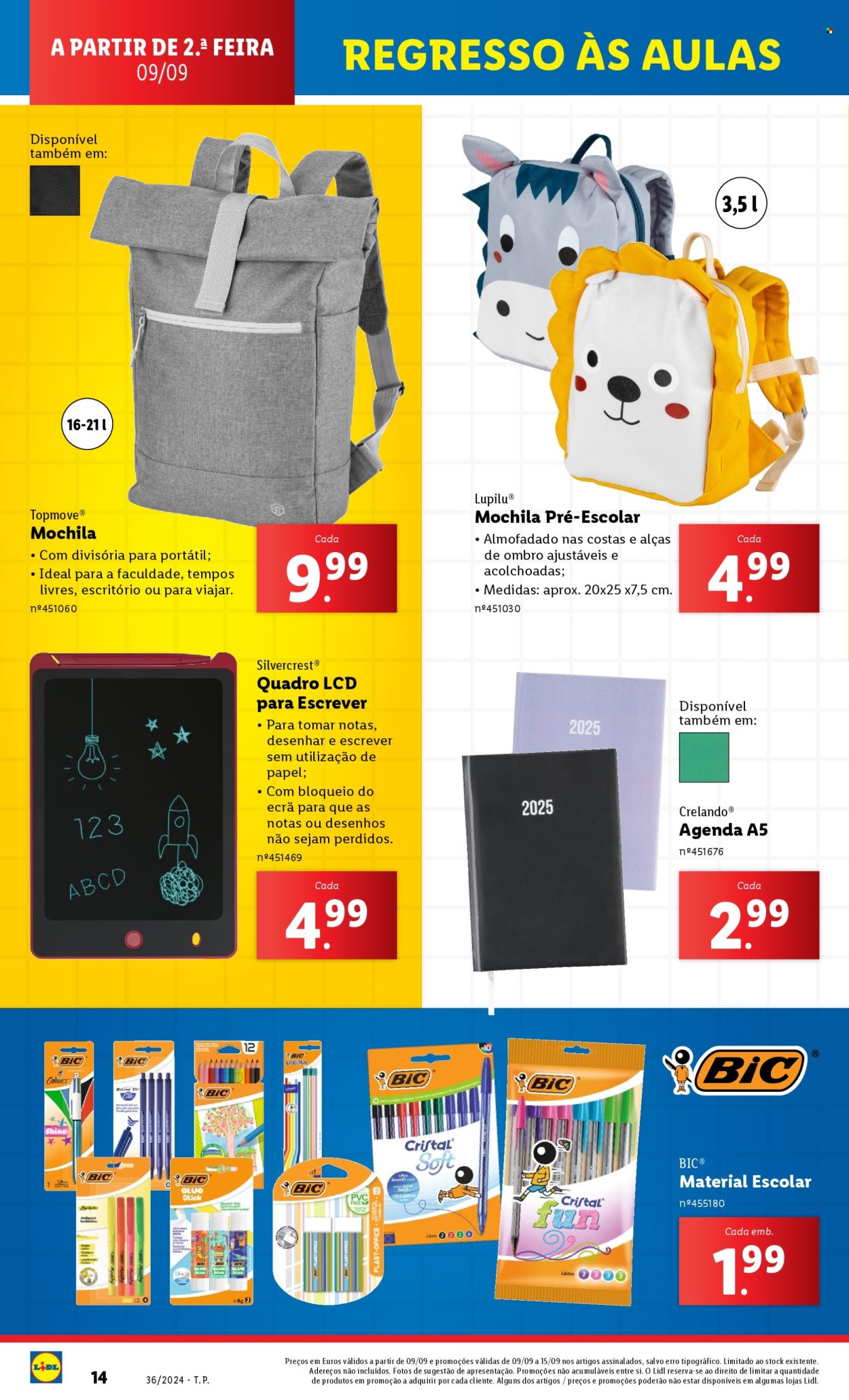 Folheto Lidl - 5.9.2024 - 11.9.2024. Página 14