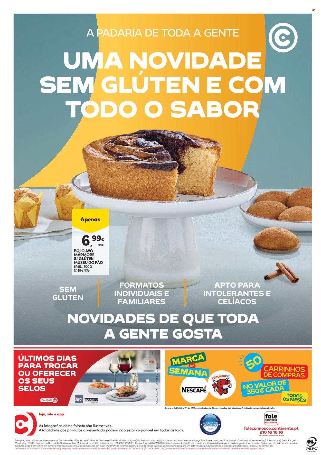 Folheto Continente Bom Dia - 3.9.2024 - 9.9.2024. Página 24
