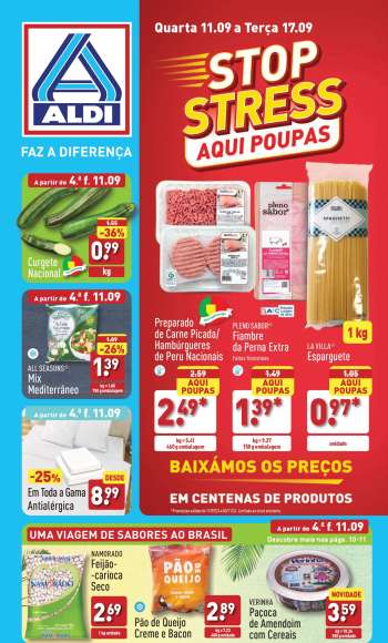 Folheto Aldi - 11.9.2024 - 17.9.2024.