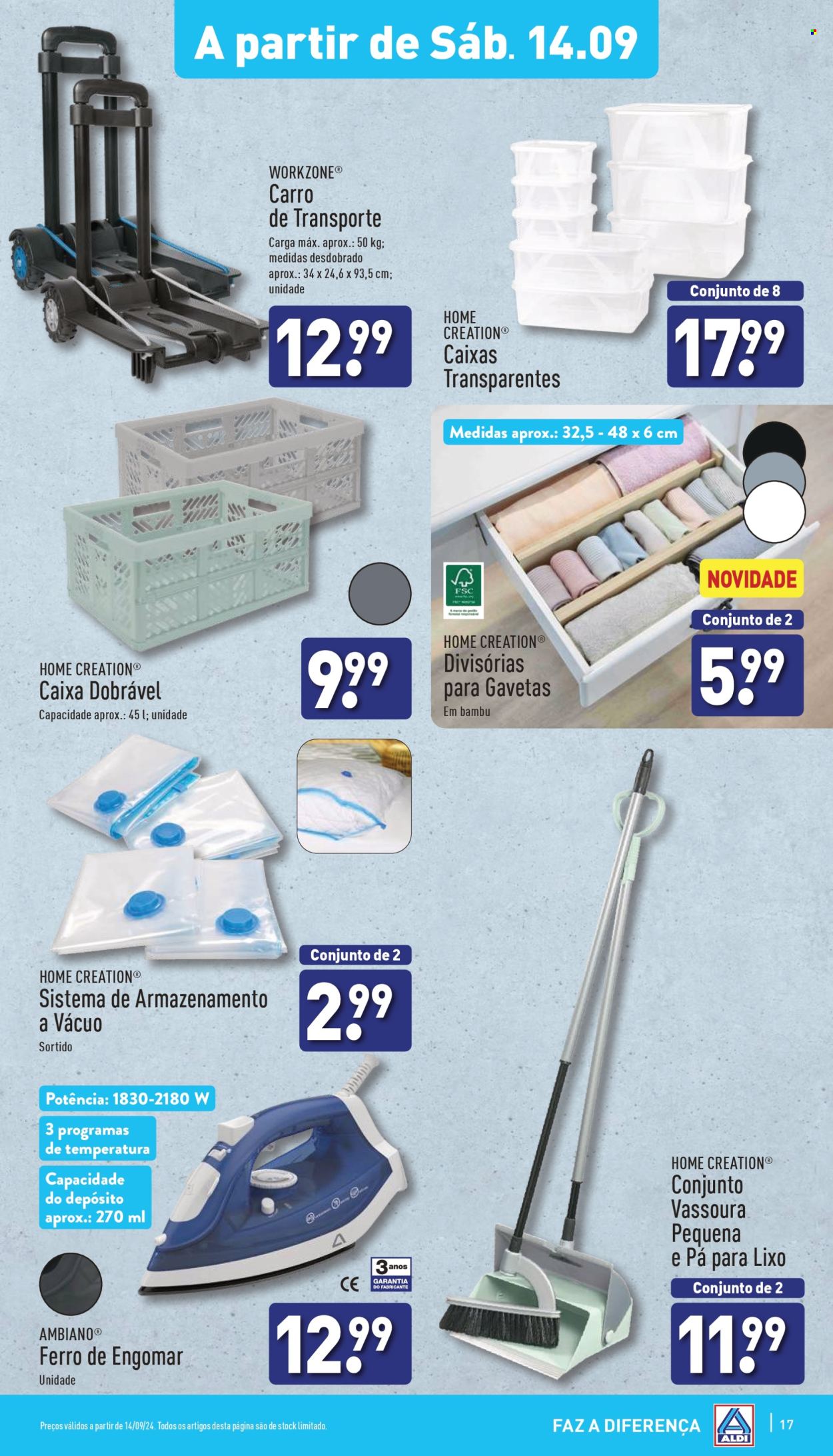 Folheto Aldi - 11.9.2024 - 17.9.2024. Página 17