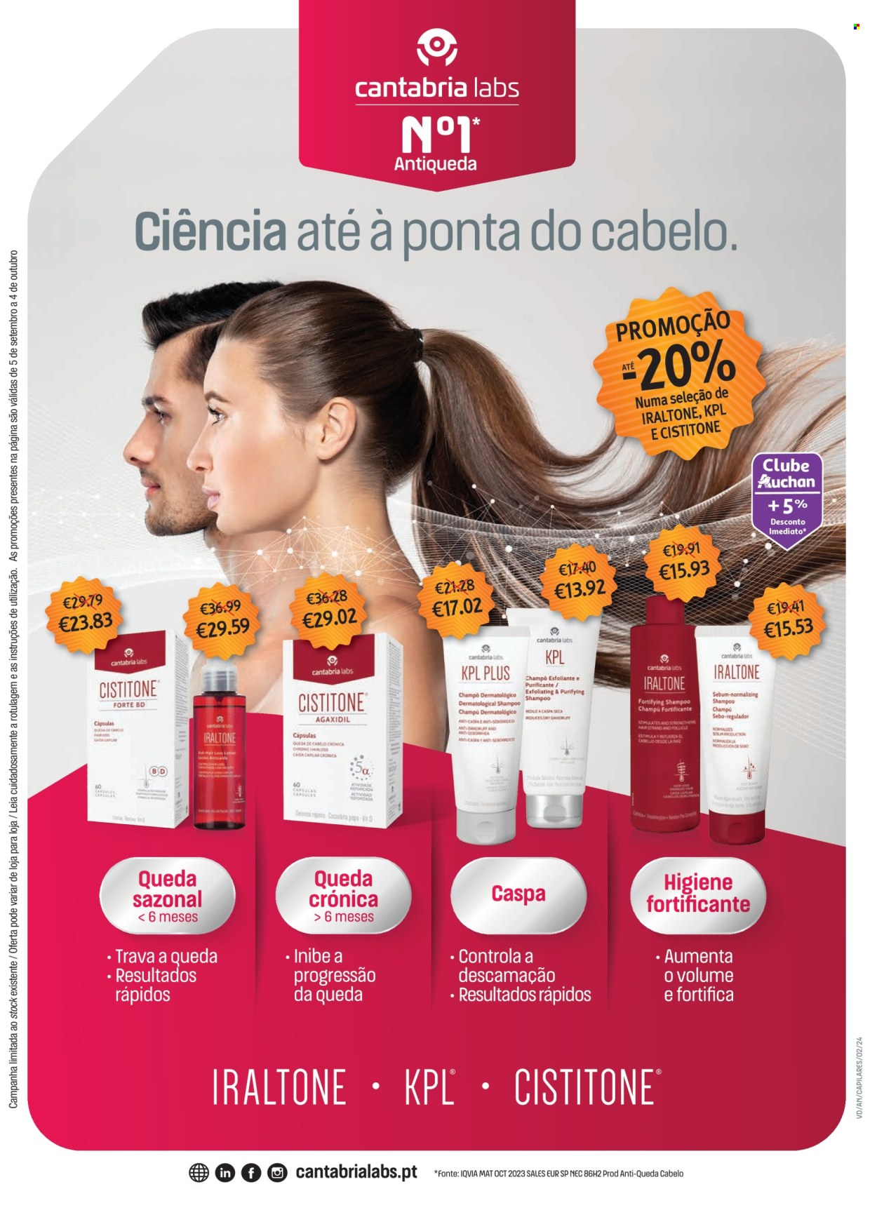 Folheto Auchan - 5.9.2024 - 4.10.2024. Página 41