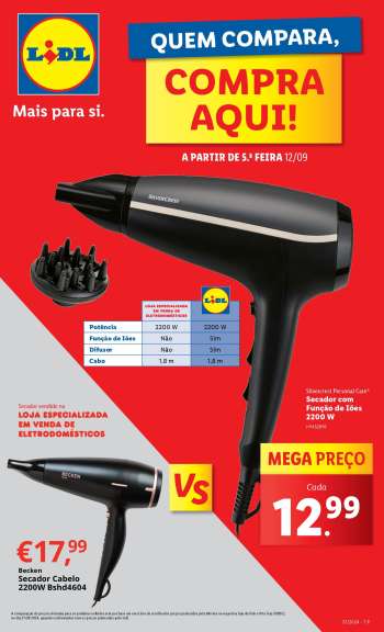 Folheto Lidl - 12.9.2024 - 18.9.2024.