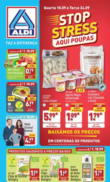 Folheto Aldi - 18.9.2024 - 24.9.2024.