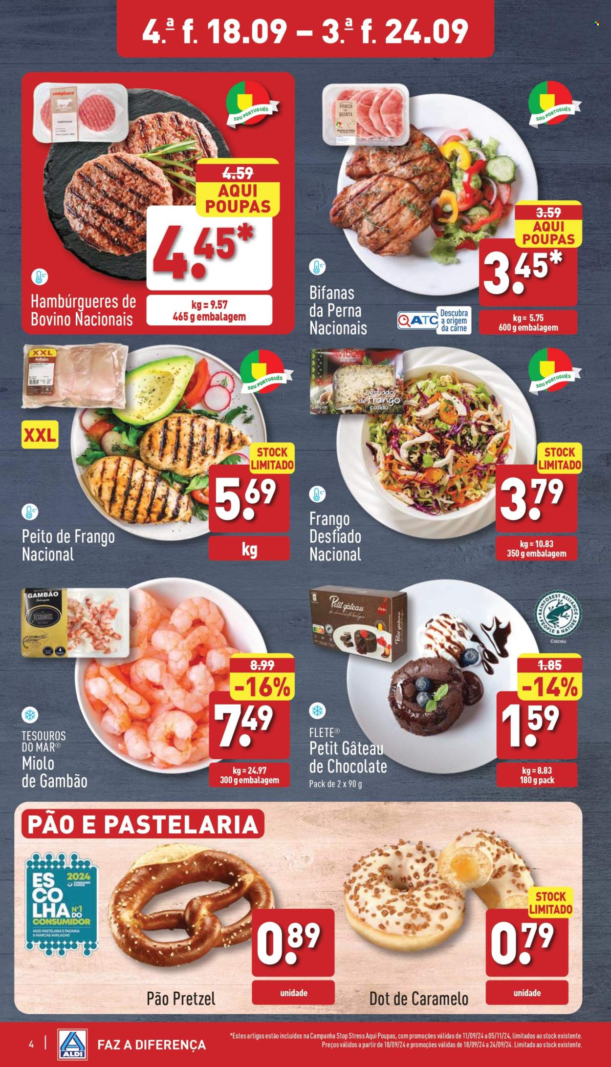 Folheto Aldi - 18.9.2024 - 24.9.2024. Página 4