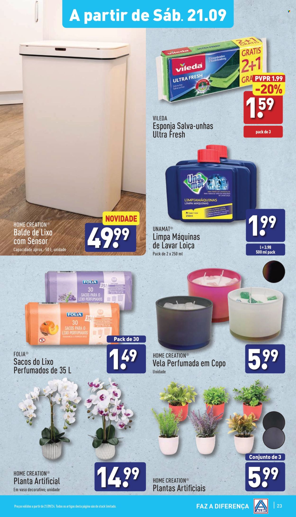 Folheto Aldi - 18.9.2024 - 24.9.2024. Página 23