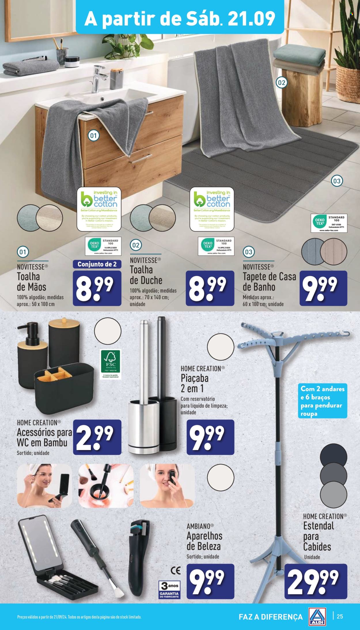Folheto Aldi - 18.9.2024 - 24.9.2024. Página 25